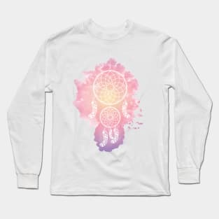 Watercolor dreamcatcher Long Sleeve T-Shirt